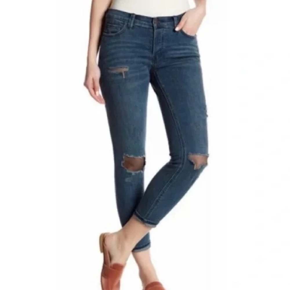 Free People Distressed Skinny